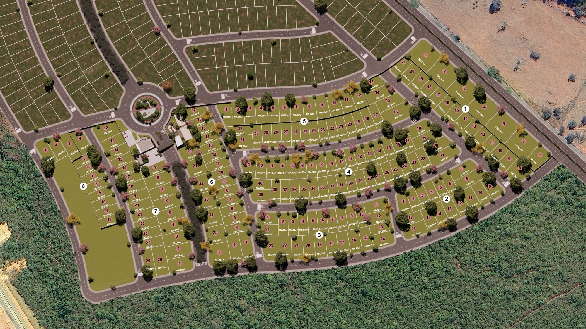 Masterplan do Reserva Arvoredo